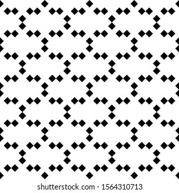 Seamless vector. Geometric background. Checks motif. Rhombuses ornament. Diamonds wallpaper. Digital paper, textile print, web design illustration, abstract backdrop. Squares pattern. Artwork image.