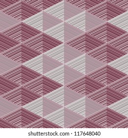 Seamless vector geometric background with rhombs looking like cells
