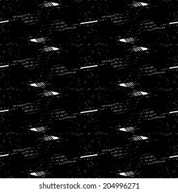 Seamless vector geometric color pattern background