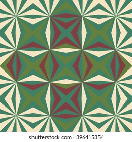 Seamless vector geometric color pattern background
