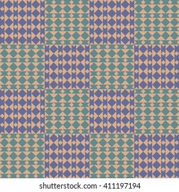 Seamless vector geometric color pattern background