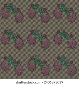 seamless vector geometric design on background 