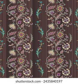 seamless vector geometric design on background