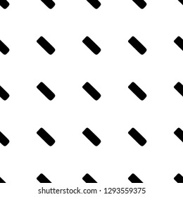 Seamless vector geometric doodle black white pattern hand drawn small simple little doodle elements, lines, rectangle geometric abstract design drawing repeating illustration Back ground Doddle style