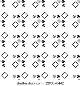 Seamless vector geometric doodle black white pattern hand drawn small little doodle elements, bubble geometric abstract design, drawing repeating illustration Back ground Doddle vector pattern, dots