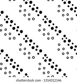 Seamless vector geometric doodle black white pattern, hand drawn etnic small simple little doodle elements geometric abstract etnic design, drawing repeating illustration Back ground Doddle etno style