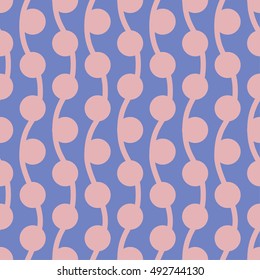 Seamless vector geometric, dot color pattern background