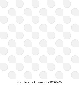 seamless vector geometric emboss style pattern.
