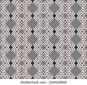 seamless vector geometric ethnic pattern. design for interior, textile, packaging