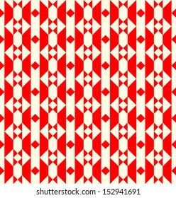 Seamless vector geometric Ethnic pattern background
