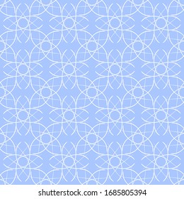 Nahtlose Vektorillustration im geometrischen Zierstil.