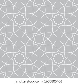 Seamless vector in geometric ornamental style.