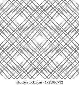 Nahtlose Vektorgrafik im geometrischen Zierstil.