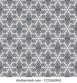 Seamless vector in geometric ornamental style.