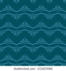 Seamless vector in geometric ornamental style.