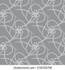 Seamless vector in geometric ornamental style.