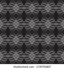 Vector sin foco en estilo ornamental geométrico.