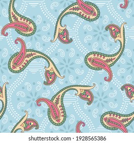 patrón de paisaje geométrico vectorial transparente sobre fondo azul