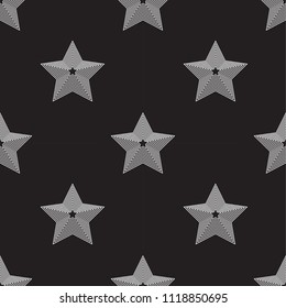 Seamless vector geometric pattern