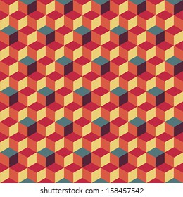 Seamless Vector Geometric Pattern