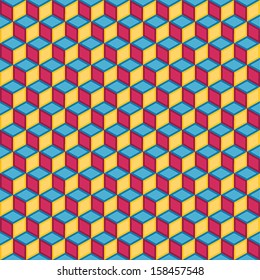 Seamless Vector Geometric Pattern