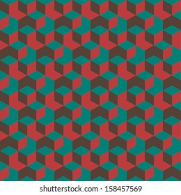 Seamless Vector Geometric Pattern