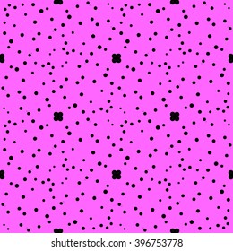 Seamless vector geometric pattern