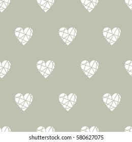 Seamless vector geometric pattern