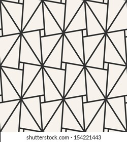 Seamless vector geometric pattern background