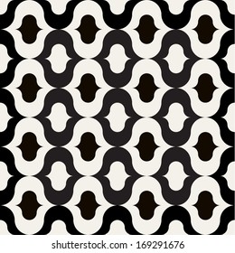 Seamless vector  geometric pattern background