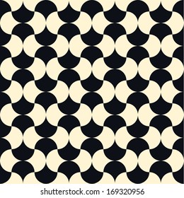 Seamless vector geometric pattern background
