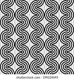 Seamless vector geometric , pattern background 