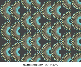 Seamless vector geometric pattern background