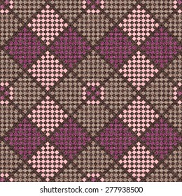 Seamless vector geometric  pattern, pattern can be used for wallpaper, pattern fills, surface textures 