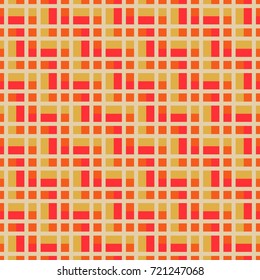 Seamless vector geometric pattern with colorful squares