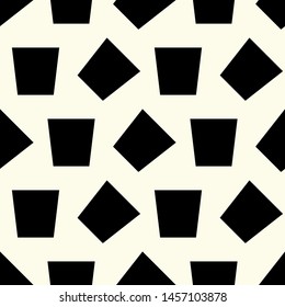 Seamless Vector Geometric Pattern. Editable with easy color change. Squares