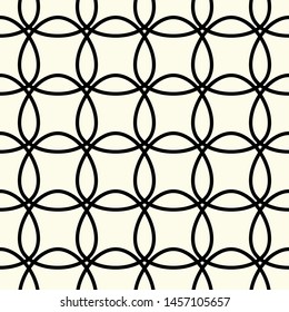 Seamless Vector Geometric Pattern. Editable with easy color change. Lines