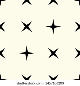 Seamless Vector Geometric Pattern. Editable with easy color change. Stars