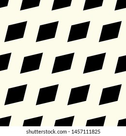 Seamless Vector Geometric Pattern. Editable with easy color change. Parallelogram