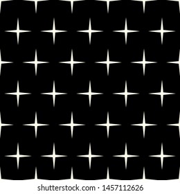 Seamless Vector Geometric Pattern. Editable with easy color change. Stars