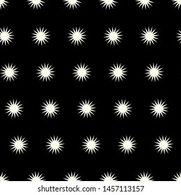 Seamless Vector Geometric Pattern. Editable with easy color change. Stars