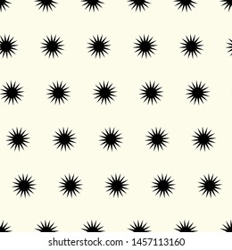 Seamless Vector Geometric Pattern. Editable with easy color change. Stars