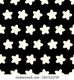 Seamless Vector Geometric Pattern. Editable with easy color change. Stars