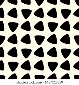 Seamless Vector Geometric Pattern. Editable with easy color change. Triangles