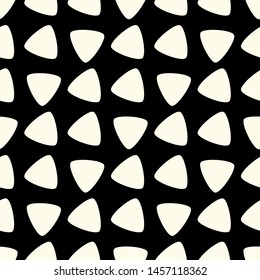 Seamless Vector Geometric Pattern. Editable with easy color change. Triangles