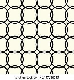 Seamless Vector Geometric Pattern. Editable with easy color change. Circles