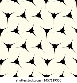 Seamless Vector Geometric Pattern. Editable with easy color change. Star