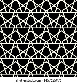 Seamless Vector Geometric Pattern. Editable with easy color change. Lines
