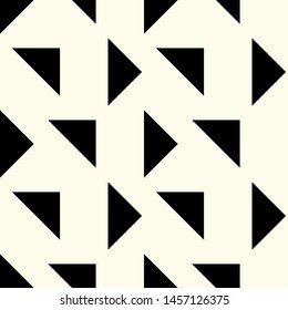 Seamless Vector Geometric Pattern. Editable with easy color change. Traingles