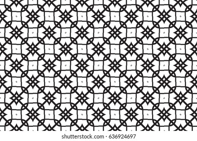 seamless vector Geometric pattern of lines and shapes. Modern design for backgrounds, wallpaper, invitations, wrapping
